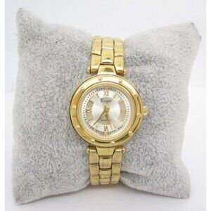 Women Luger Swiss Quartz WR Analog 25mm Round Watch (H662) "New‎ Battery"